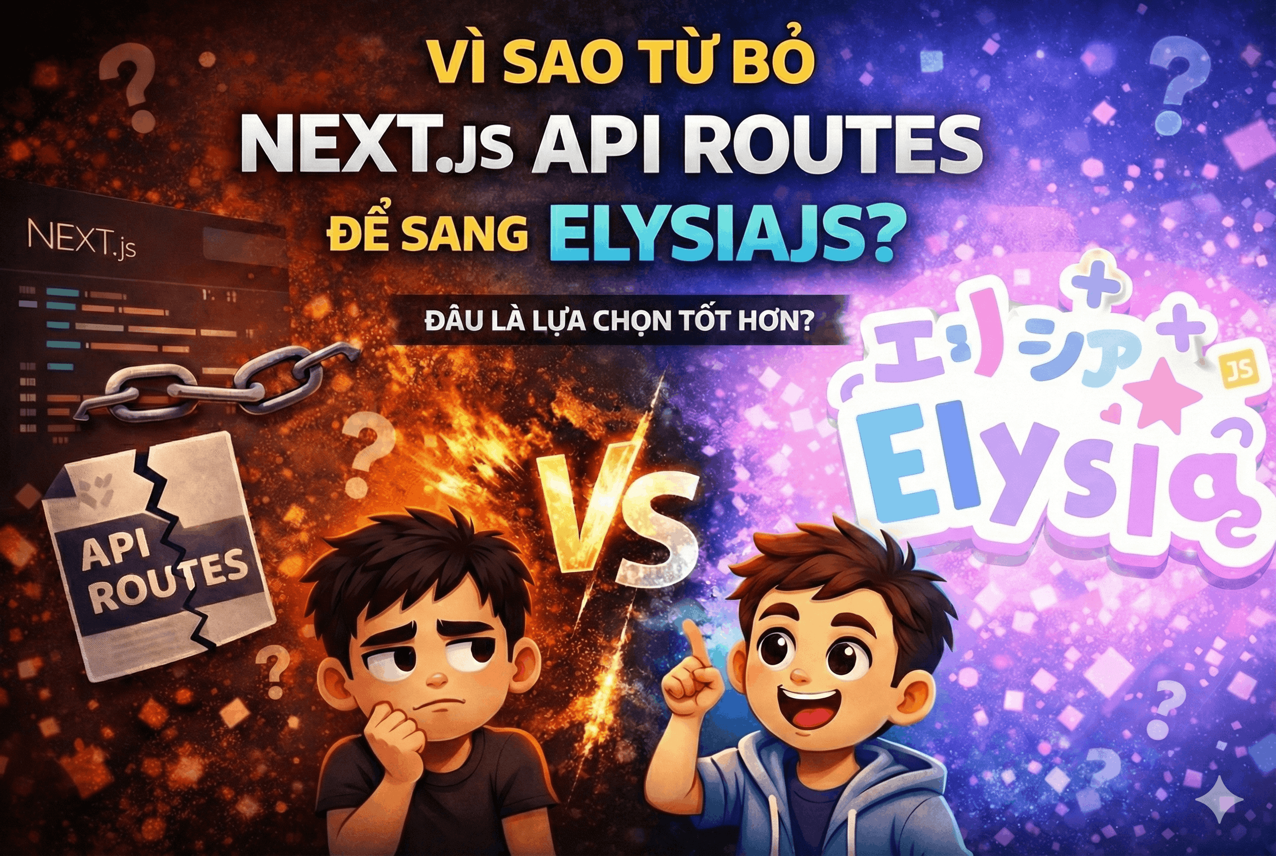 Tại sao mình từ bỏ Next.js API Routes thuần để sang ElysiaJS?
